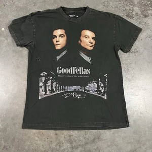 Camiseta Goodfellas Para Hombre Grande Negra Abercrombie Fitch Estilo Vintage Defectos - Imagen 1 de 17