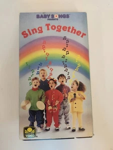 Baby Songs: Sing Together VHS Tape 1992 Kids Babies Musical Education Show Rare - Picture 1 of 3