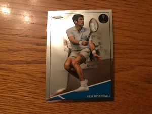 2021 Topps Chrome Tennis Ken Rosewall