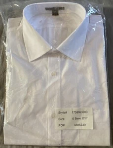 Cintas White Uniform Shirt Size 16  Style#175992-000 - Picture 1 of 2