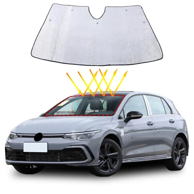 Cubierta de parasol de cristal de ventana delantera para Volkswagen Golf 7/8 2014-2024 Foto 1 de 4