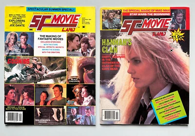 SF Movie Land Film Magazines Summer Special 1985 Daryl Hannah Mad Max Goonies Foto 1 de 4
