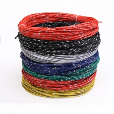 Car Wire Cable 0.3/0.5/0.85/1.25/2mm² Colorful Insulation Thin-Walled Wires new - Image 1 of 4