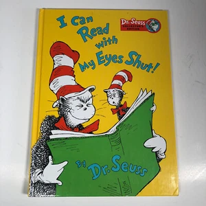 Beginner Books Ser.: I Can Read with My Eyes Shut by Seuss 1978 Hardcover Kohl’s - Picture 1 of 6