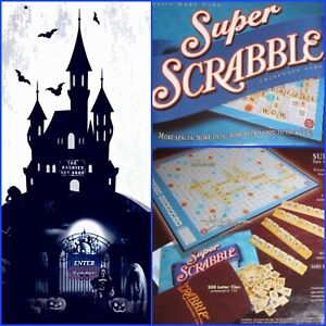 Super Scrabble Board Game (2004) COMPLETE 