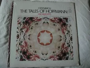 OFFENBACH THE TALES OF HOFFMANN HIGHLIGHTS VINYL LP ANGEL RECORDS 36413, STEREO - Picture 1 of 3
