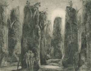 REHN, Walter Richard - Morgen - Radierung - um 1920 - Picture 1 of 3