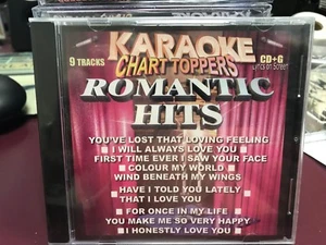 Chart Toppers Karaoke 10 CDG Chicago Bette Midler Rod Stewart Roberta Flack - Picture 1 of 3