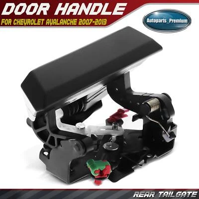 Manija de puerta trasera negra para Chevrolet Avalanche 2007 2008 2009 2010 2011 2012 2013 Foto 1 de 4