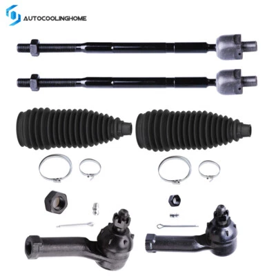 Botas con fuelle de varilla de amarre interiores y exteriores delanteras para Volkswagen Beetle Golf Jetta Rabbit Foto 1 de 4