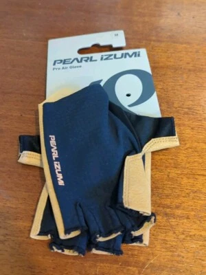 Guantes de ciclismo Pearl Izumi Pro Air - medianos para mujer - negros/bronceados Foto 1 de 2