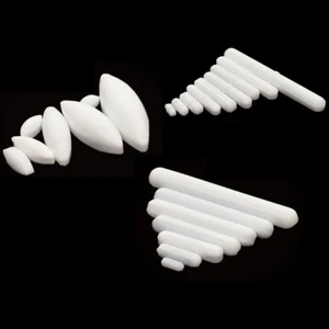 Φ3-20mm PTFE Magnetic Stirrer Mixer Stir Bar Type-A/B/C Stirring Beads L=5-100mm - Picture 1 of 6