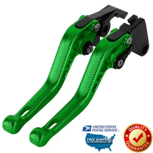 For Kawasaki Versys 650/1000 Z900 2015-2023 3D Short Clutch Brake Levers GN US - Picture 1 of 4