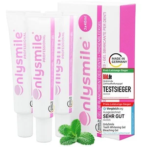 3er-Pack Bleaching Gel für Weiße Zähne | Testsieger 2024-2025 | 9+ Nuancen in... - Bild 1 von 8
