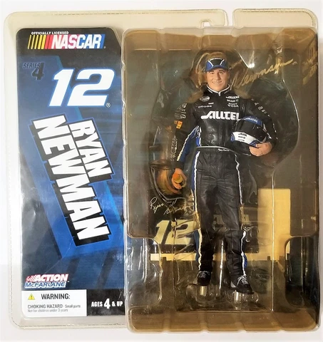 McFarlane NASCAR #12 Ryan Newman Series 4 Figure Alltel Firesuit with Hat 2005 Cover