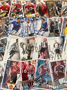 Match Attax, Shoot Out y otras tarjetas firmadas.14 - Imagen 1 de 64