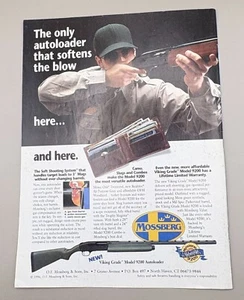 Mossberg Vintage Print Ad Viking Grade Model 9200 Autoloader Shotgun 1990s - Picture 1 of 6