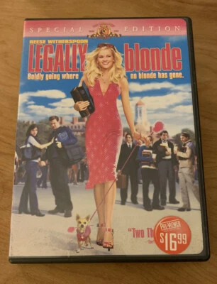 Legally Blonde (DVD 2001) Reese Witherspoon - Image 1 of 3