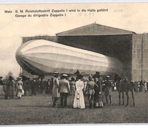 GERMANY Aviation *ZEPPELIN 1* Postcard (LZ.3) Unused PIONEER AIRSHIP PZ27 - Picture 1 of 12