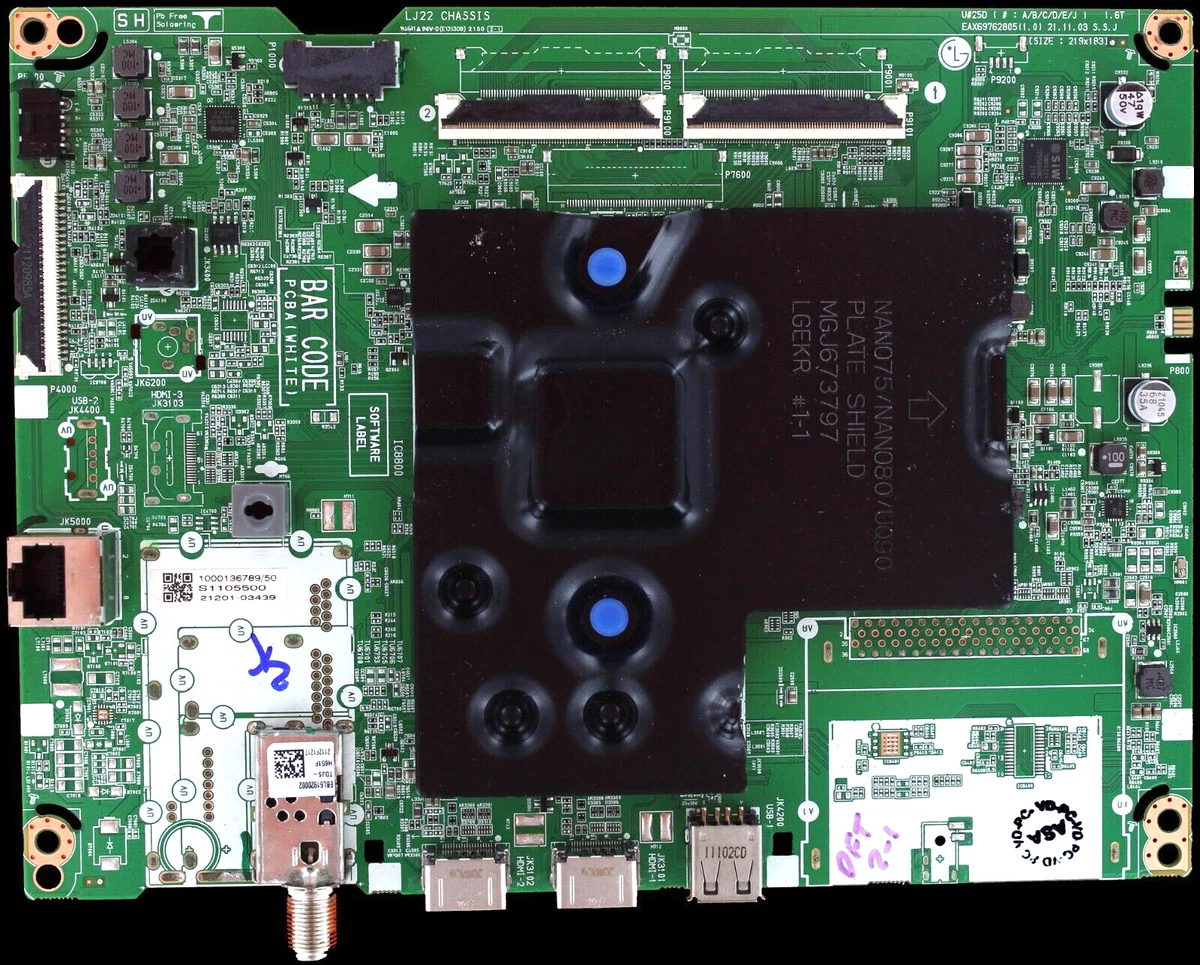 LGテレビメインボード LG OLED55B7A TV Mainboard Replacement (Part 2) - YouTube