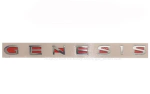 maletero trasero GENESIS letras emblema ajuste en Genesis GV60 2023 2024 2025 - Imagen 1 de 1