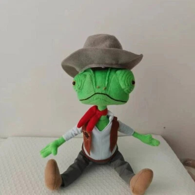 Rare Rango Green Lizard 12" Plush Toy Figure Johnny Depp Paramount New - Image 1 of 4