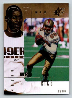 1999 SPx #78 Jerry Rice (ref 192263) - Image 1 of 2