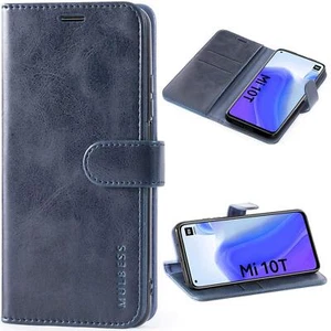Etui Coque pour Xiaomi Mi 10T / Mi 10T Pro - Housse en Cuir - Fentes pour Car... - Photo 1 sur 5