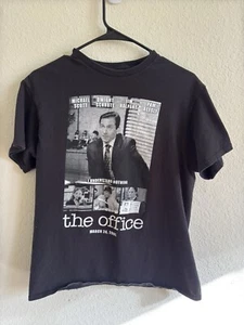 Vintage 2005 The Office T-Shirt Mens M Short Sleeve I Understand Nothing Black - Picture 1 of 2