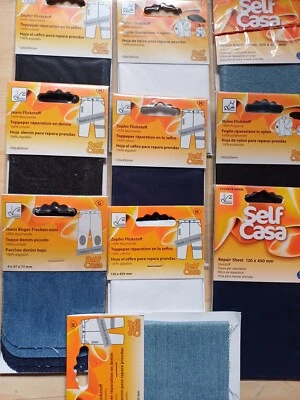 flicken zum aufbügeln flickstoff nylon rund und oval jeans imitation top