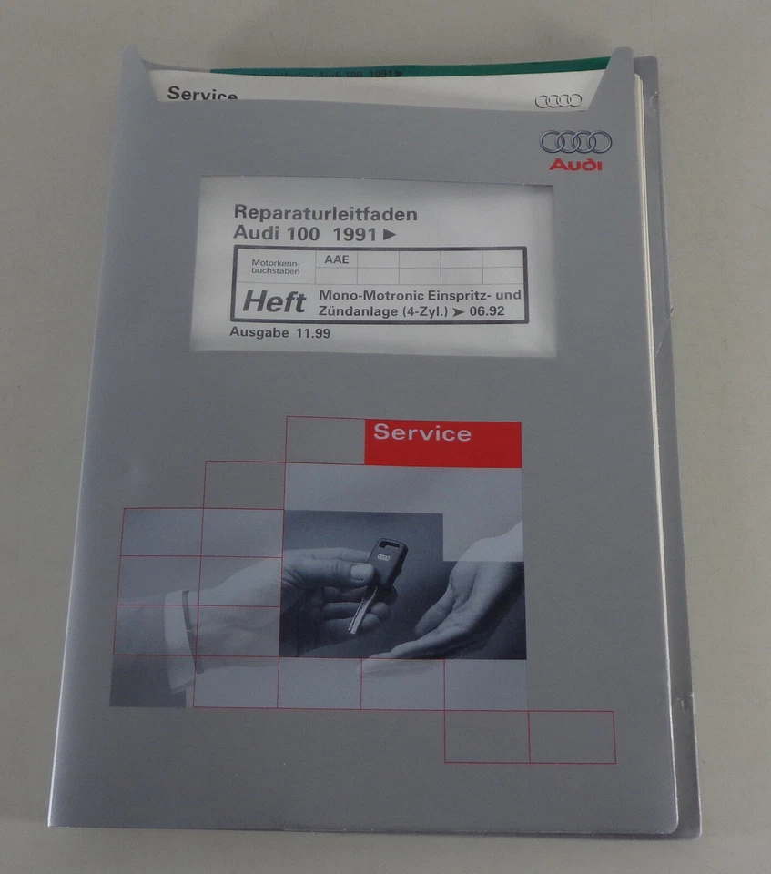 Manual de Taller Audi A6 C4 Desde 1991 Motronic Inyección- & Sistema Encendido - - Imagen 1 de 1