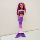 Barbie Dreamtopia Nikki AA Mermaid Gem Kingdom Doll Purple & Pink Hair RARE 