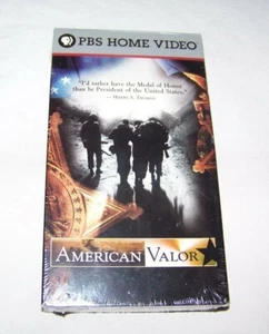 AMERICAN VALOR war Military history Medal of Honor PBS 2003 movie NEW sealed VHS - Picture 1 of 3