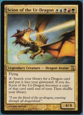 Scion of the Ur-Dragon Time Spiral NM Rare CARD (244613) ABUGames