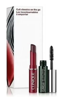 Clinique Black Honey Lipstick AND Mascara Cult Classics 2 PIECE SET NIB - Image 1 of 4