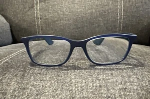 Ray-Ban RB7047 5450 Eyeglasses Blue 56-17-145 Frames Glasses! ~ Fast Shipping! - Picture 1 of 11