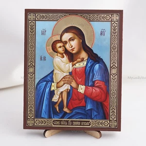 Auf der Suche nach der verlorenen Ikone, Икона Божьей Матери Взыскание погибших 5,1"x6,3 - Bild 1 von 4