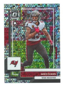 2022 Panini Donruss Optic Mike Evans #185 Disco Silver Prizm /125 Bucs (D33)