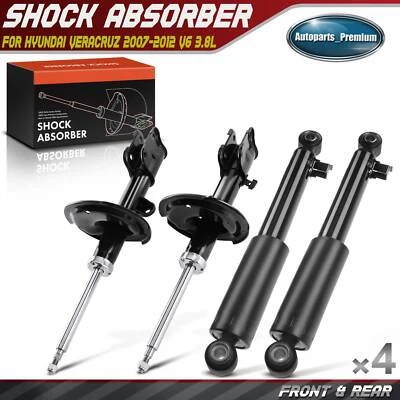 4x Puntal Amortiguador Lateral Delantero y Trasero para Hyundai Veracruz 2007-2012 V6 3.8L Foto 1 de 4
