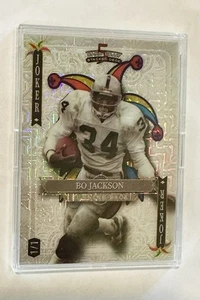 Bo Jackson 2024 Wild Card 5 Card Draw Joker MOJO #’d 1/1 Los Angeles Raiders - Picture 1 of 1