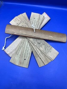 Antique Javanese Lontar Palm Leaf Manuscript Southeast Asia - Picture 1 of 14