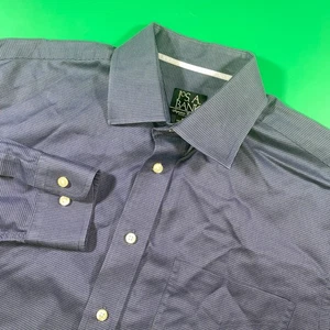 Jos A Bank Signature Collection blau kariertes faltenfreies Herrenhemd - Bild 1 von 6