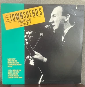 Pete Townshend's Deep End Live! Vinyl LP. 1986 ATCO Records 90553-1 - Picture 1 of 6