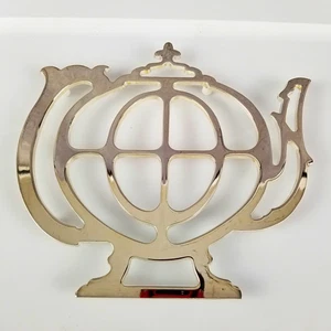 Vintage Wilton Armetale Silber Teekanne Untersetzer Metall Kochplatte Küche Dekor - Bild 1 von 7