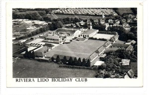 AERIAL VIEW, RIVIERA LIDO HOLIDAY CLUB: Sussex postcard (C94074) - Bild 1 von 1