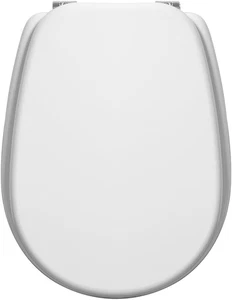 Copriwater Liuto Ideal Standard Dedicato Bianco in Legno Rivestito Resina | Sedi - Foto 1 di 12