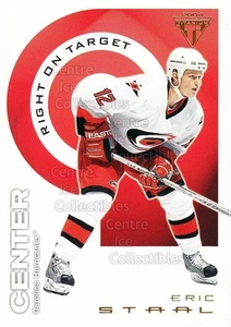 2003-04 Titanium Right on Target #3 Eric Staal - Picture 1 of 1