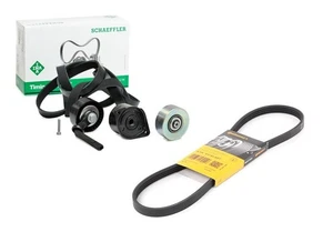 Kit Cinghia Servizi Completo INA BMW Serie 3 (E46) 5 (E60) 6 (E63) X3 2.0 3.0 - Picture 1 of 7