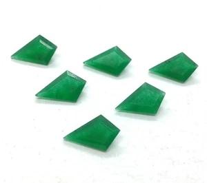 Natural Emerald Quartz Kite Shape Cut AAA Loose Gemstone For Assorted Jewelry - Picture 1 of 15
