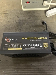 Rosewill PHOTON 850 850W 80 Plus Gold ATX Power Supply Unit #1520 - Picture 1 of 4